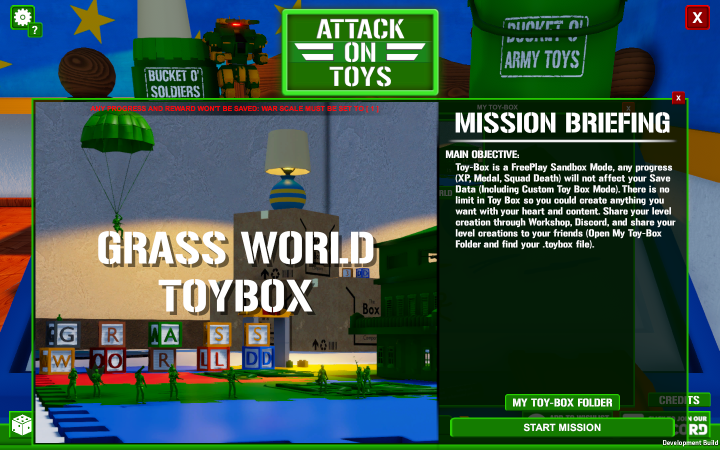 New Dynamic Semi Open World Toy-Box "Grass World". Share your world creation with other or your friends. Mod DB and "STEAM® Workshop soon"