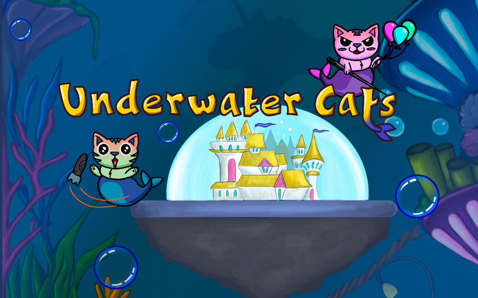Underwater cats