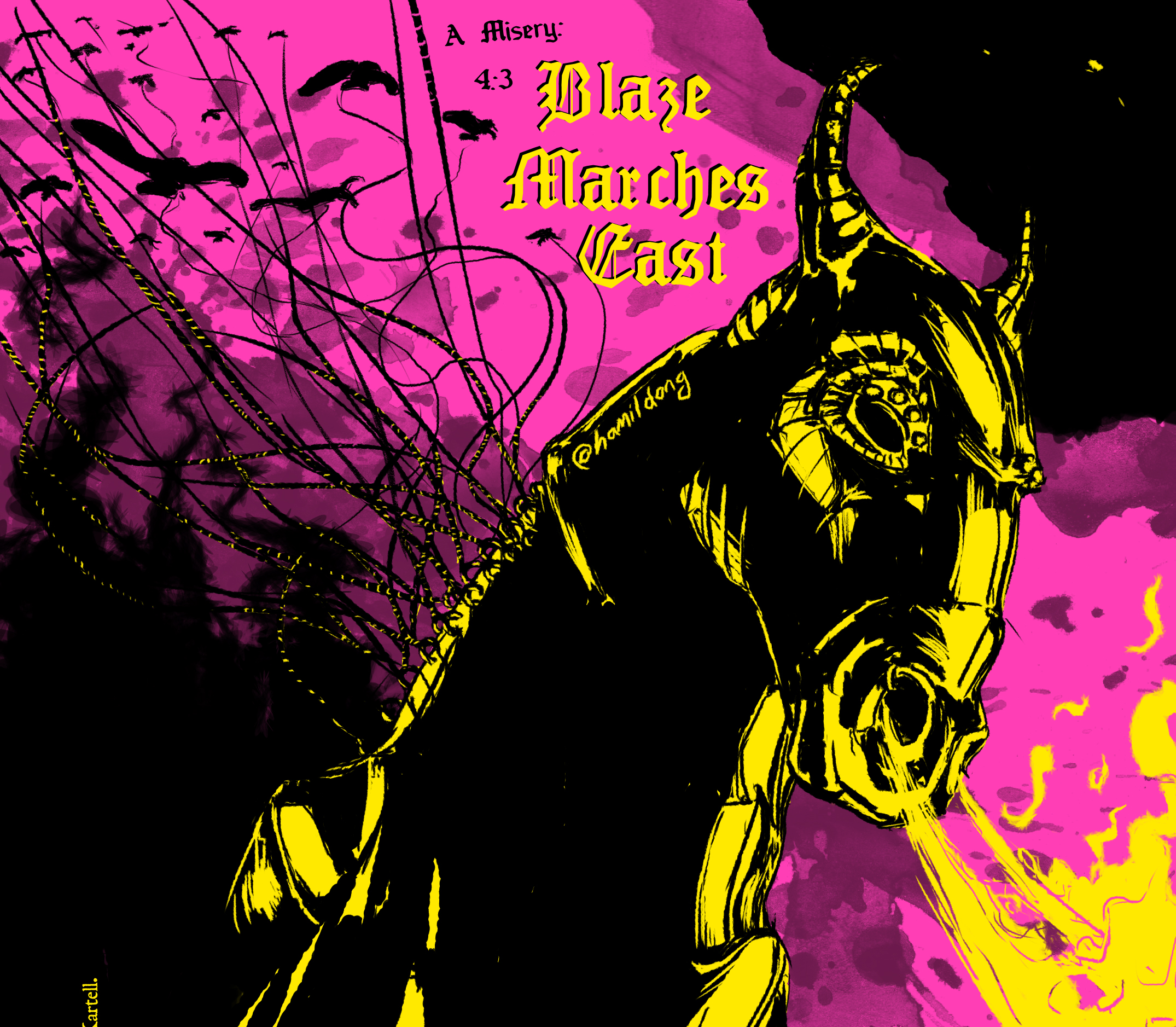 Cover image for Blaze Marches East