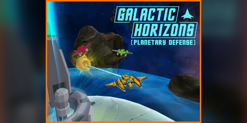 Cover image for Galactic Horizons: Planetary Defense