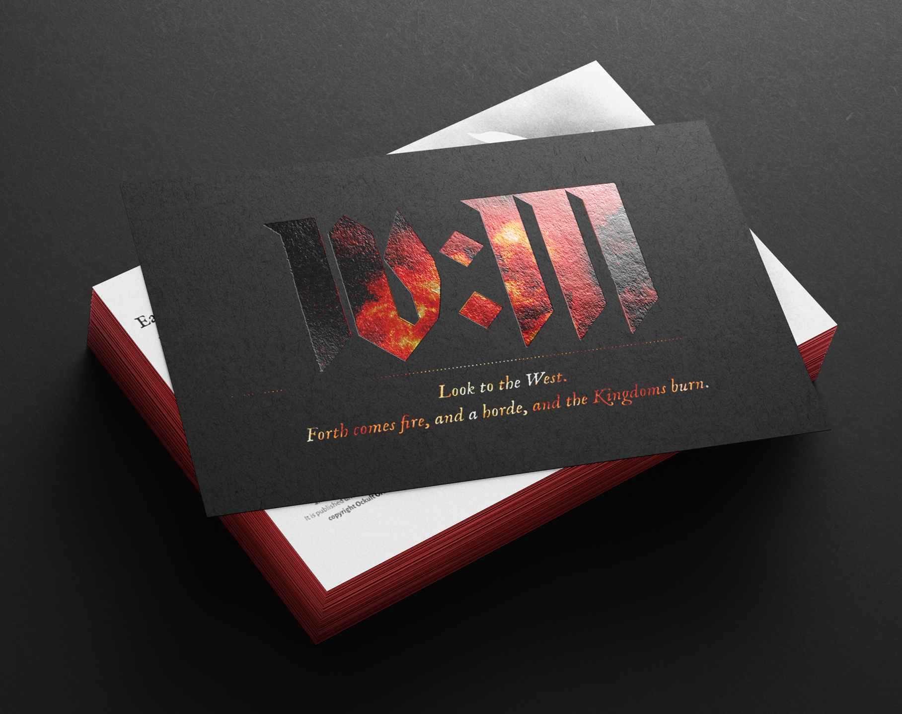 Cover image for IV:III, a misery - for MÖRK BORG