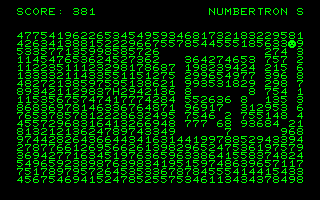 Numbertron S by Joachim Froholt