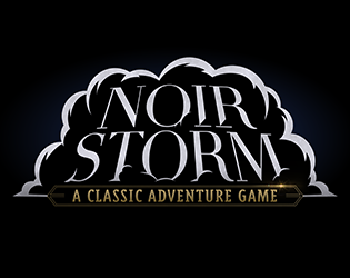 Cover image for Noir Storm - A Classic Adventure Game