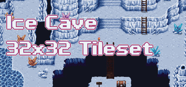 Ice Cave Tileset 32x32