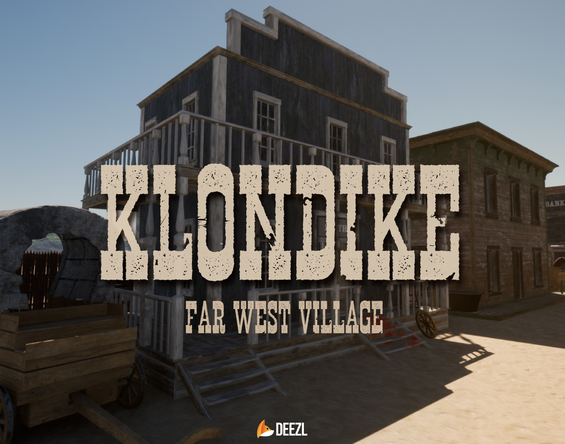 Klondike - Far West Town - Unity HDRP by DEEZL