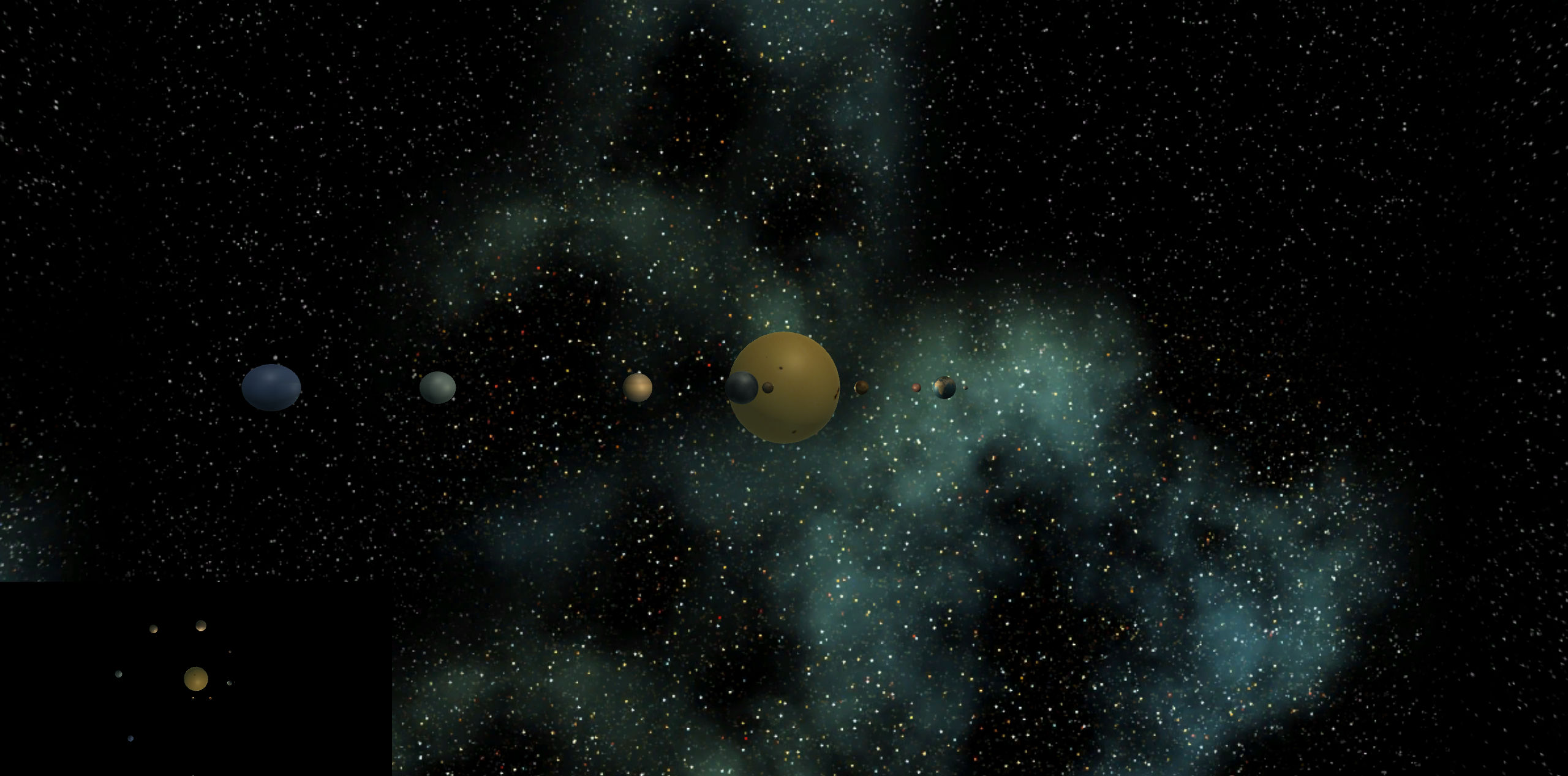Burner's Solar System Project