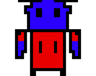 El hombre de azul