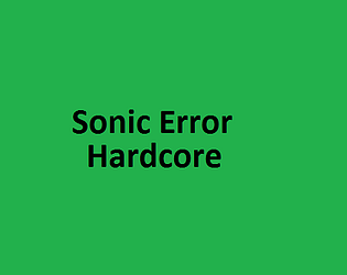 Sonic Error Hardcore Mode