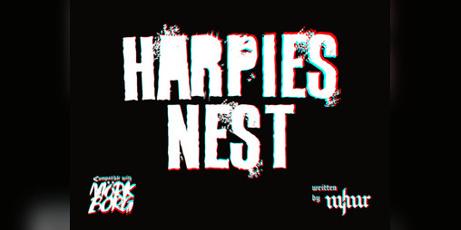 Cover image for Mörk Borg - Harpies Nest