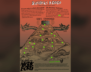 Basilisks-A-Go-Go   - A Mini-Quest for MÖRK BORG. 