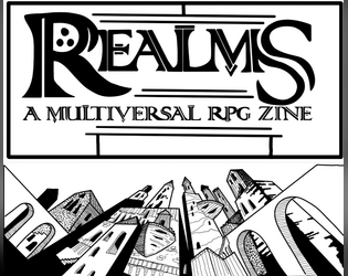 REALMS ZINE #1: The City of Spires   - A setting complete with Backgrounds, Spells and Enemies for Troika! Explore Irifice, the city that is all towers! 
