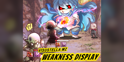 Cover image for Weakness Display plugin for RPG Maker MZ