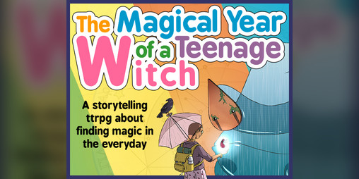 Cover image for The Magical Year of a Teenage Witch