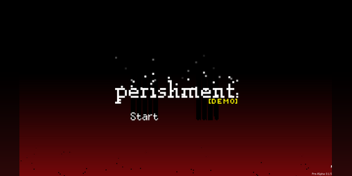 Cover image for perishment.