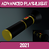 Advanced Flashlight system 2021 UNITY