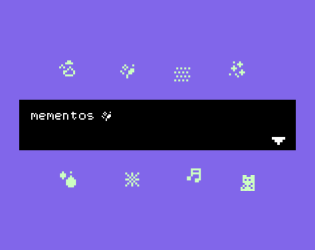 Cover image for mementos