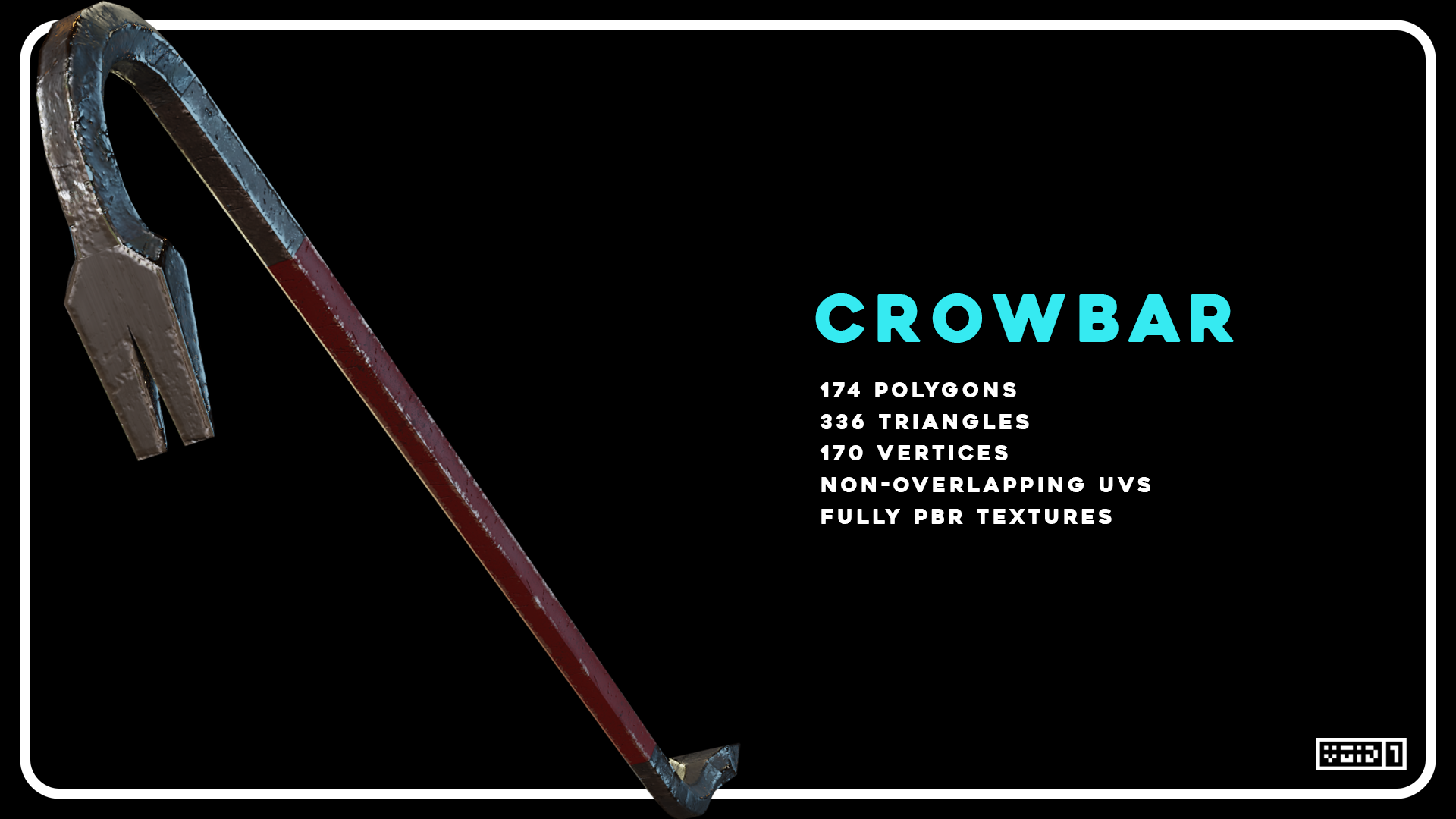 FREE Crowbar 3D Model