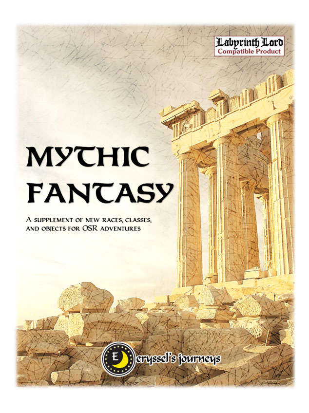 Mythic Fantasy - A Supplement for OSR RPGs