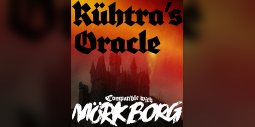 Cover image for Rühtra Oracle for Mörk Borg