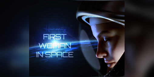 Cover image for Humanity: First Woman In Space