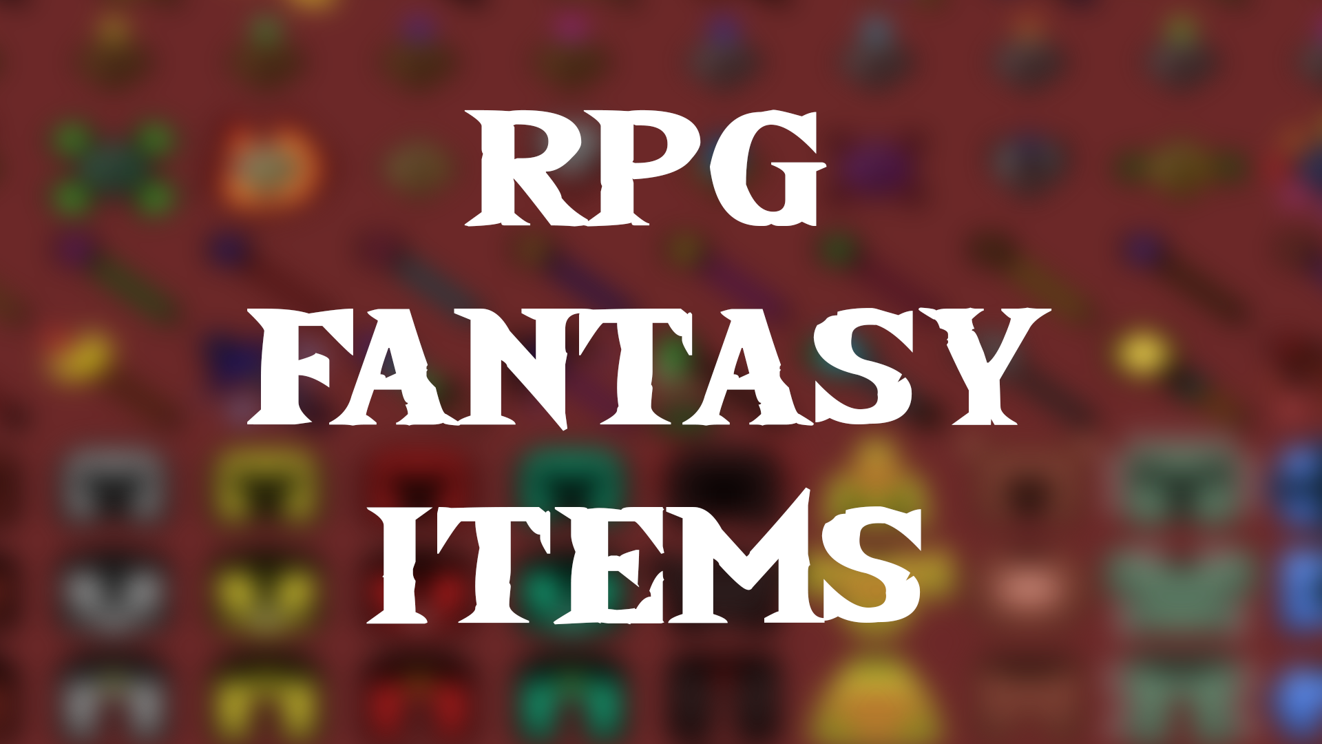 RPG Fantasy Items - 16x16
