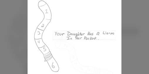 Cover image for Your Daughter Has a Worm in Her Pocket