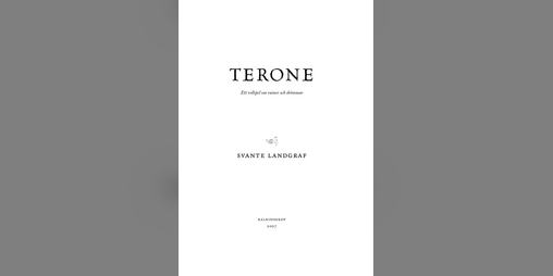 Cover image for Terone