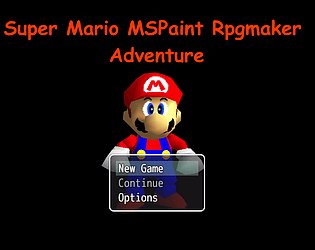 Super Mario MSPaint Rpgmaker Adventure