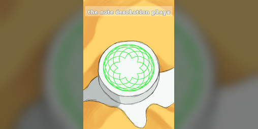 Cover image for the note desolation plays