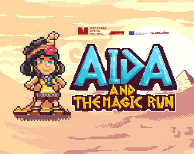 Cover image for Aida and the magic run