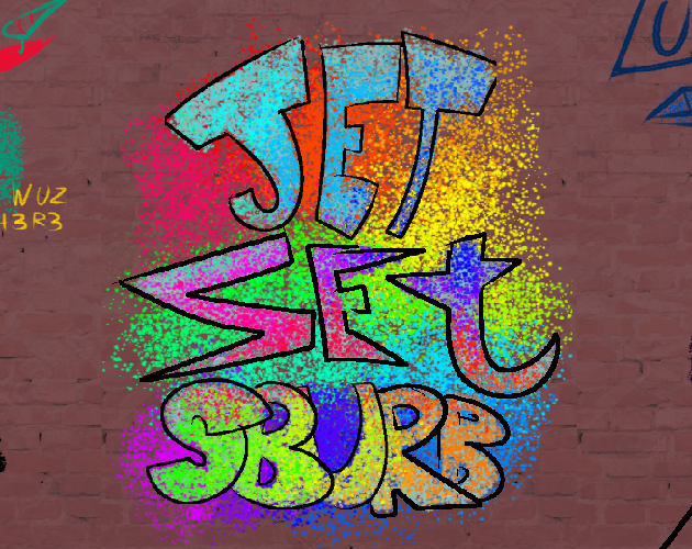 Cover image for JET SET SBURB - Graffiti Zine