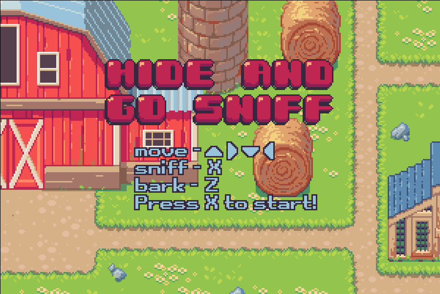 Cover image for Hide and Go Sniff