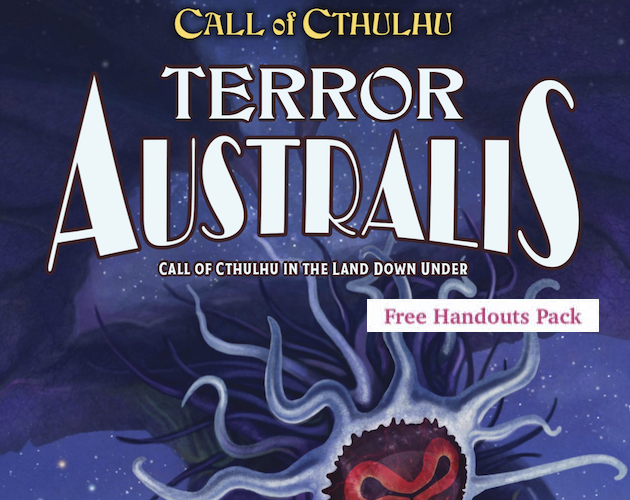 Cover image for Terror Australis Free Handouts Pack (Call of Cthulhu)