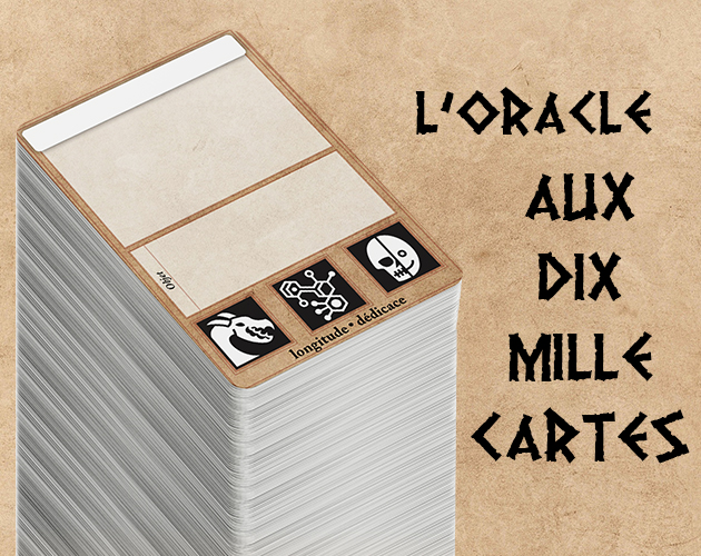 Cover image for L'Oracle aux dix mille cartes