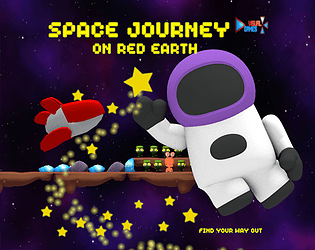 Space Journey on Red Earth