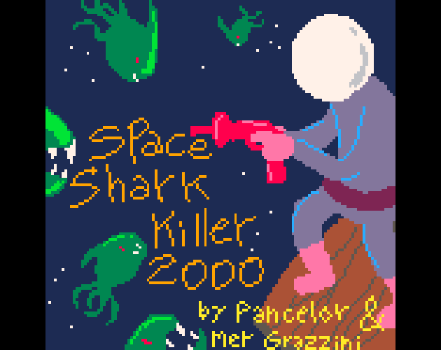 Cover image for SPACE SHARK KILLER 2000
