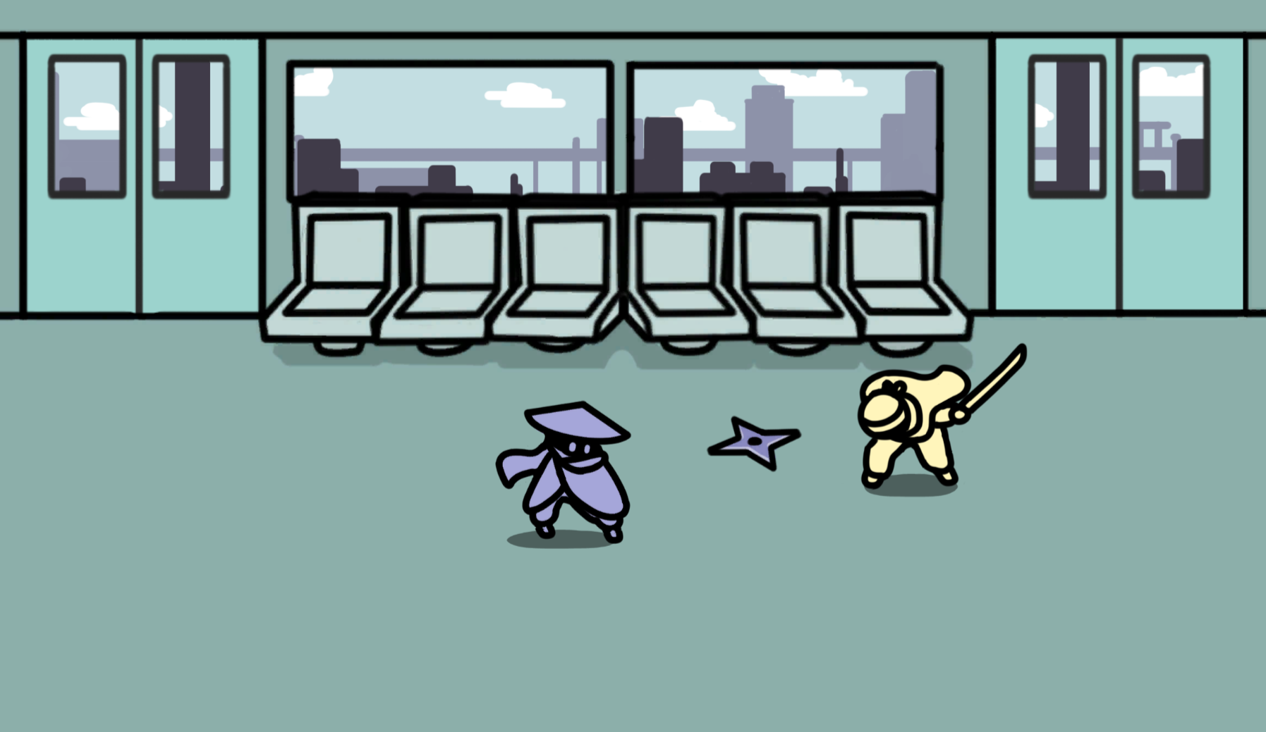Cover image for Subway Samurai