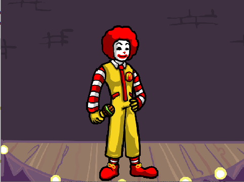 FNF ronald mcdonald test