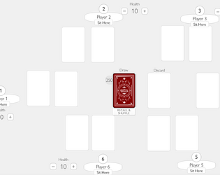 Card game prototype