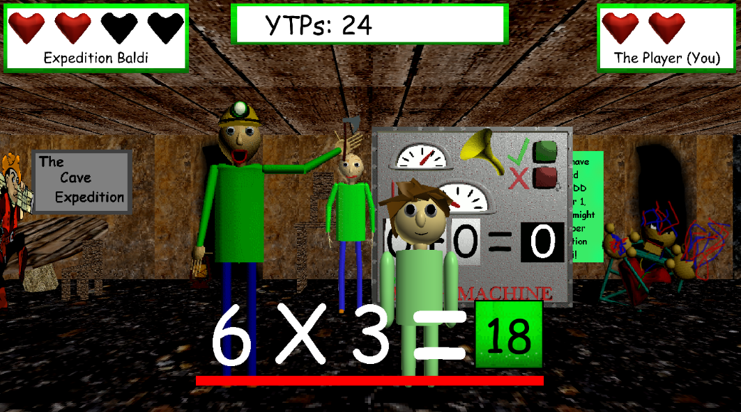 Learn Math and the Meaning of Fear in Baldi's Basics - mxdwn Games