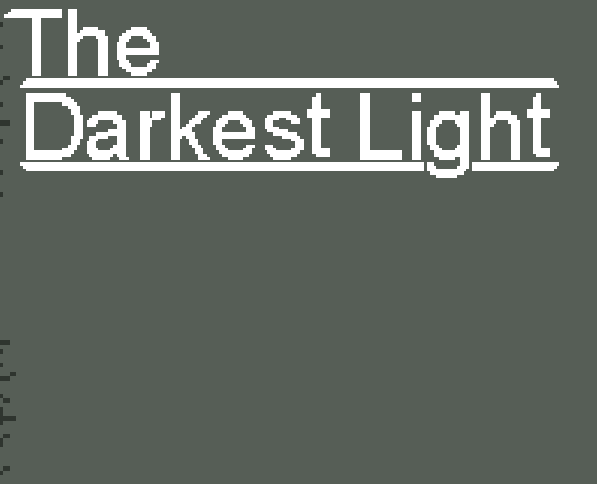 Cover image for The Darkest Light