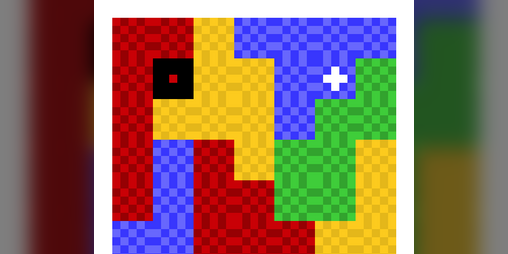 Cover image for Rolling-block colour-zone mazes