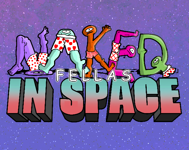 Cover image for Naked Fellas in Space 2