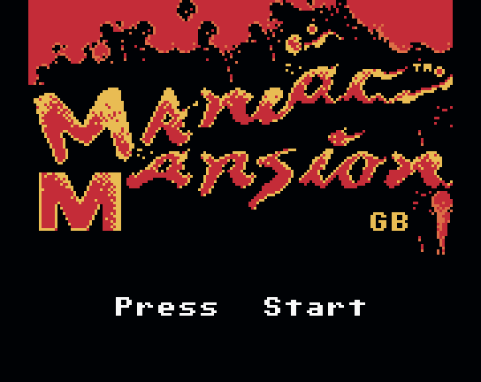 Cover image for [Prototype] Maniac Mansion GB