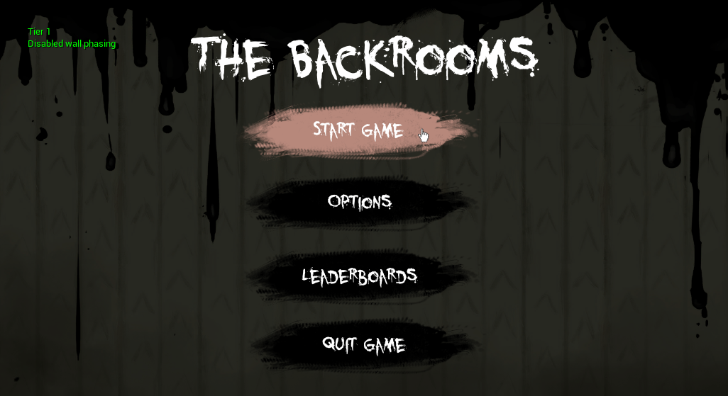 Tier List about backrooms levels