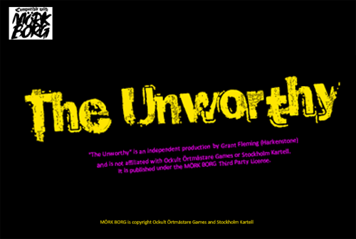 Cover image for The Unworthy
