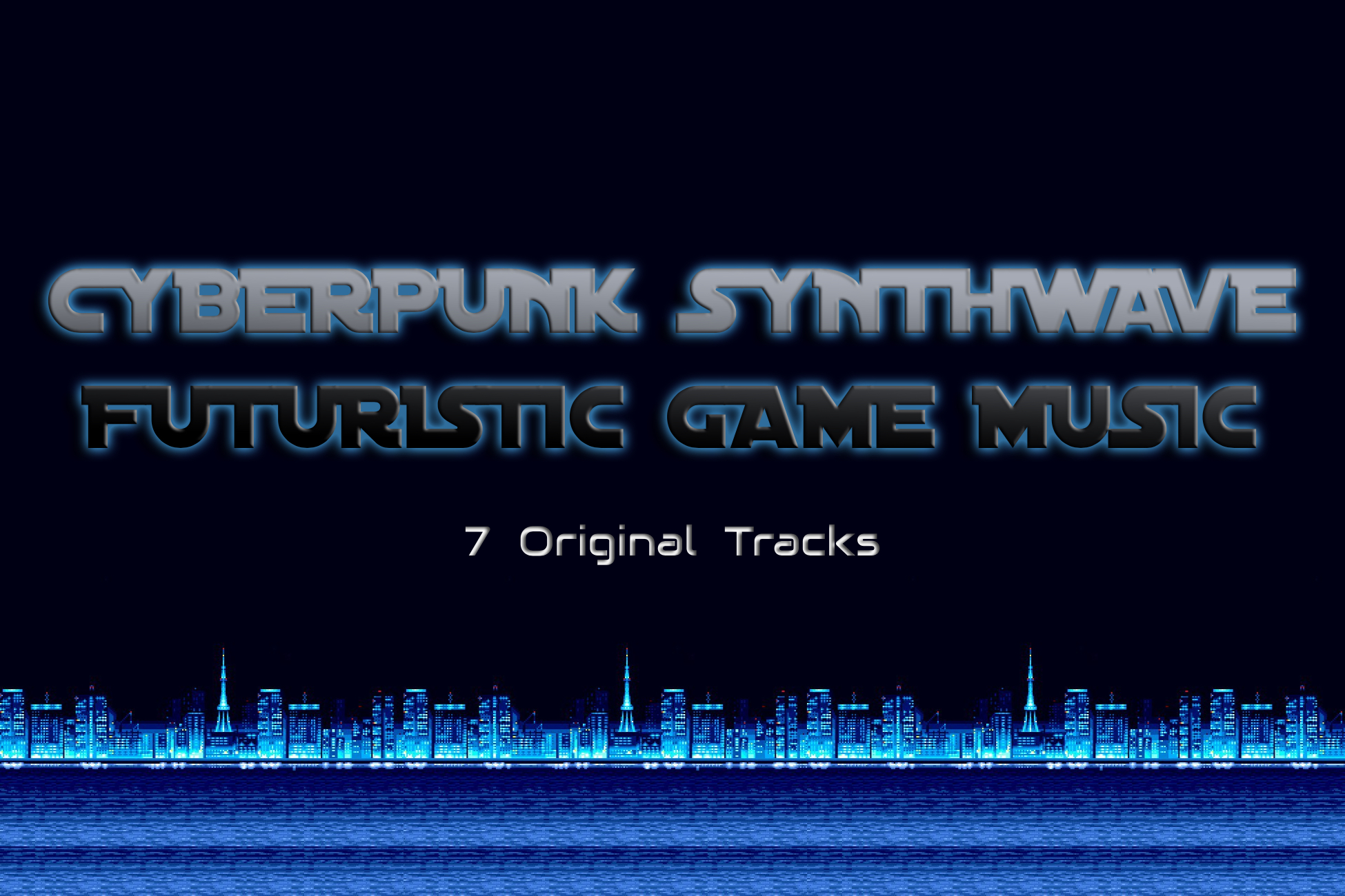 Cyberpunk Synthwave Futuristic Game Music Pack