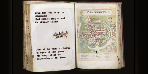 Cover image for A Canterbury Pilgrimage 1
