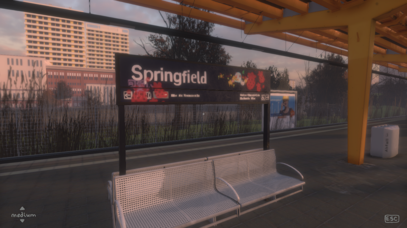 i made my local train station in Unity
