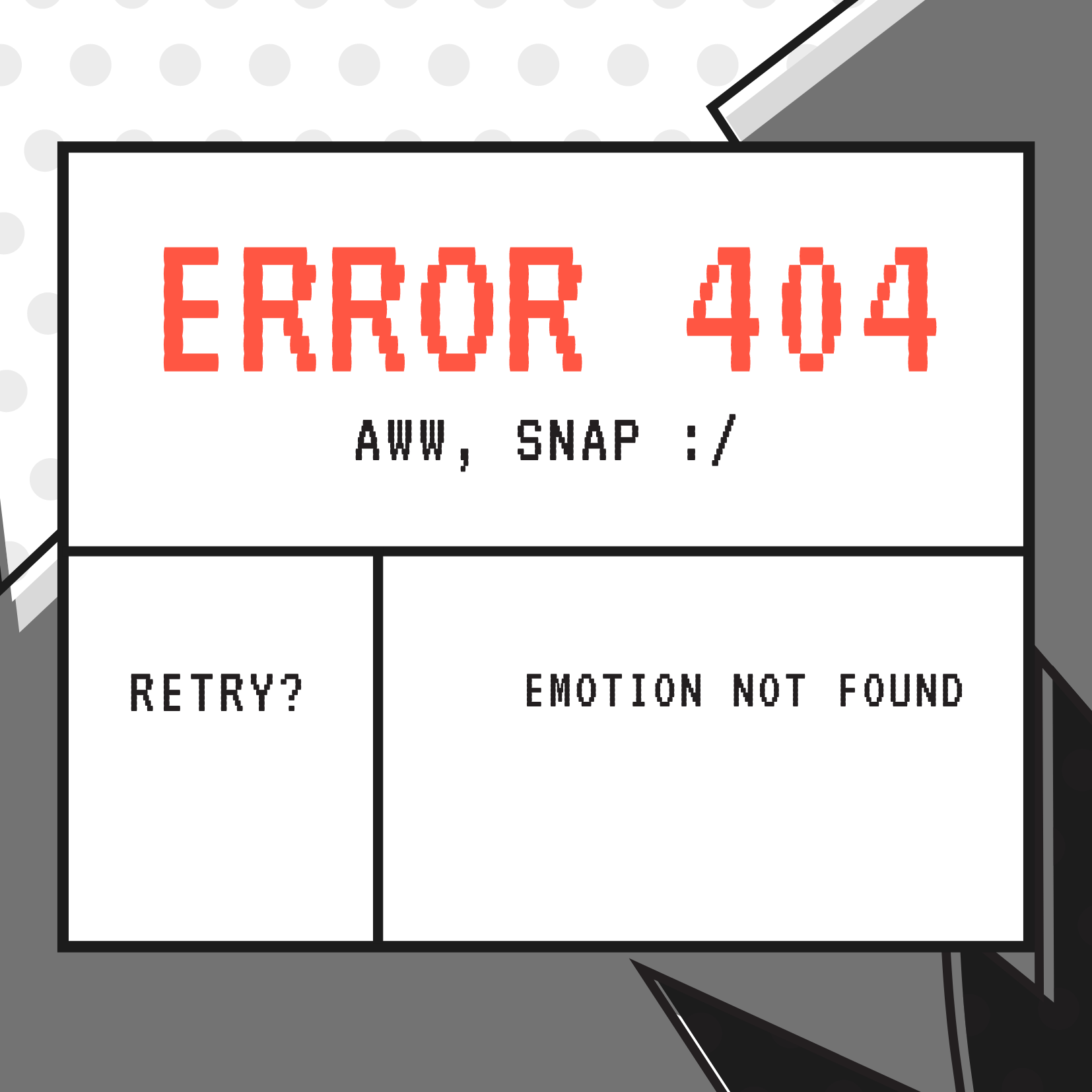 ERROR 404: EMOTION NOT FOUND